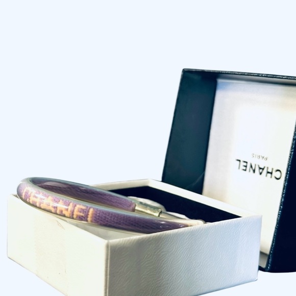NIB - CHANEL Limited Edition Bracelet Sports Line Tube Logo Accessory Women’s - Picture 6 of 13